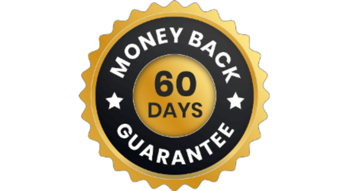 60 days money back Gaurantee